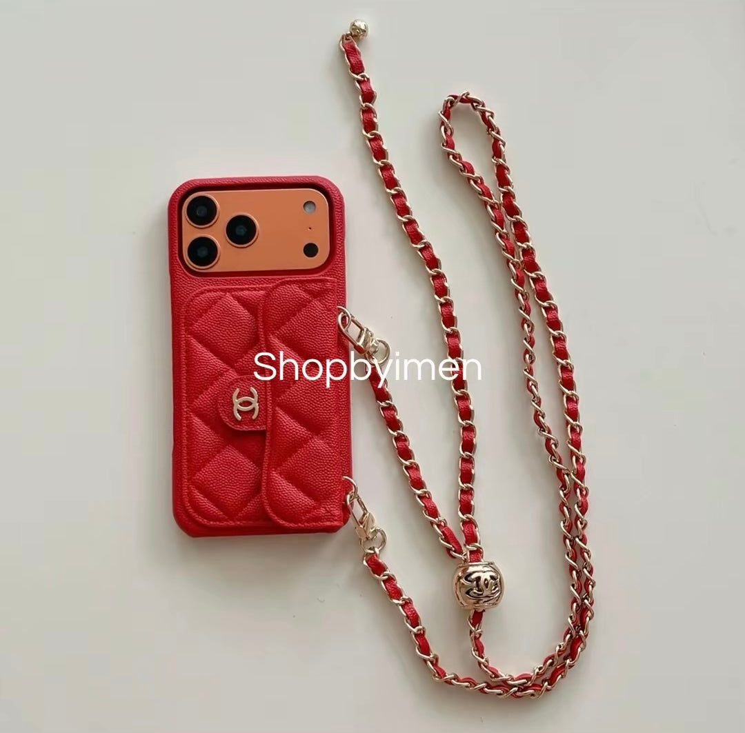Coque de téléphone CC Rouge