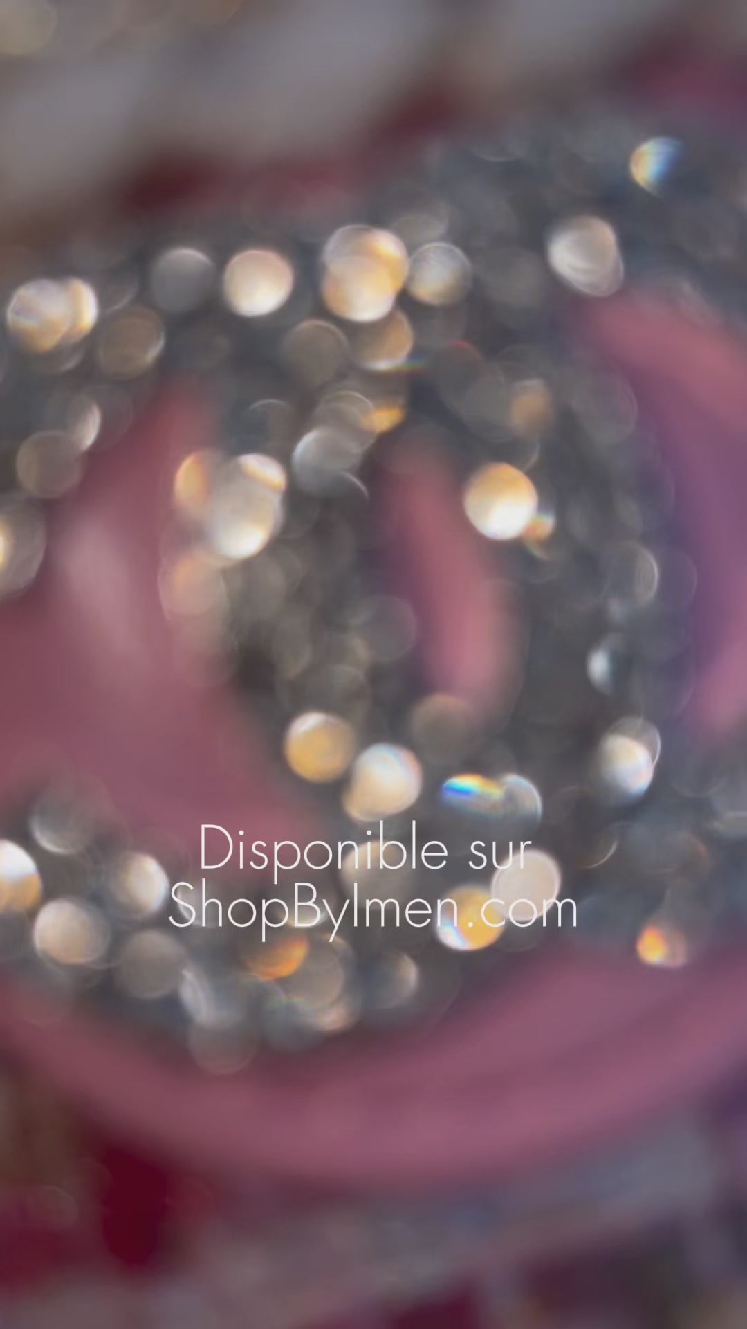 Coque de téléphone CC Blanche & Rose en Tweed